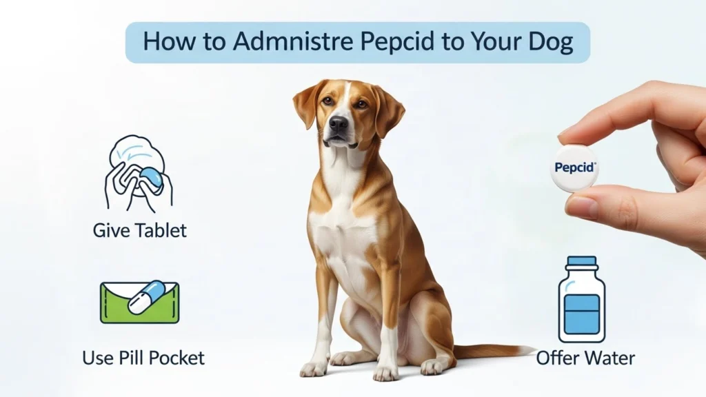 How to Administer Pepcid to your Dog