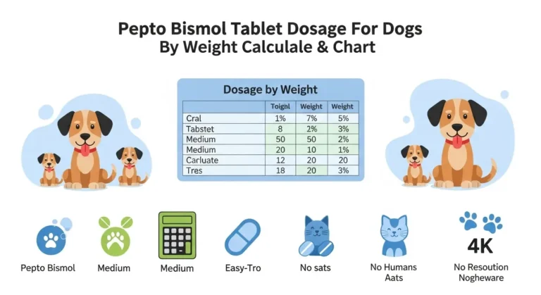Pepto Bismol Tablet Dosage For Dogs