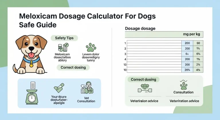 Loxicom Dosage For Dogs Calculator Safe Dosage Guide Chart
