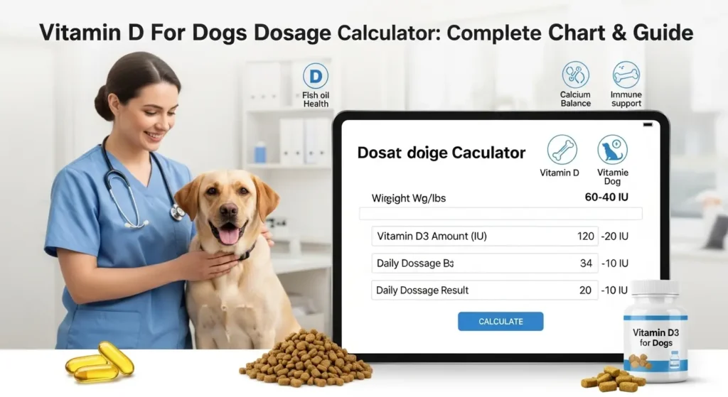 Vitamin D For Dogs Dosage Calculator