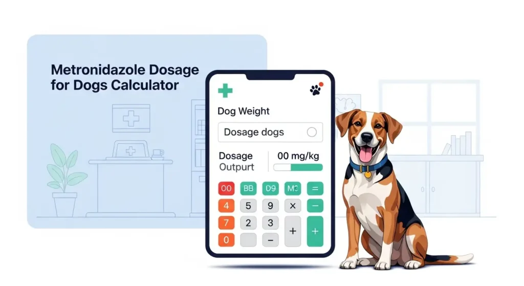 Metronidazole Dosage for Dogs Calculator