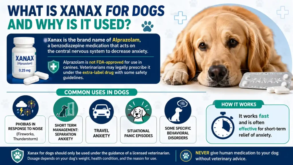 What Is Xanax for Dogs and Why Is It Used