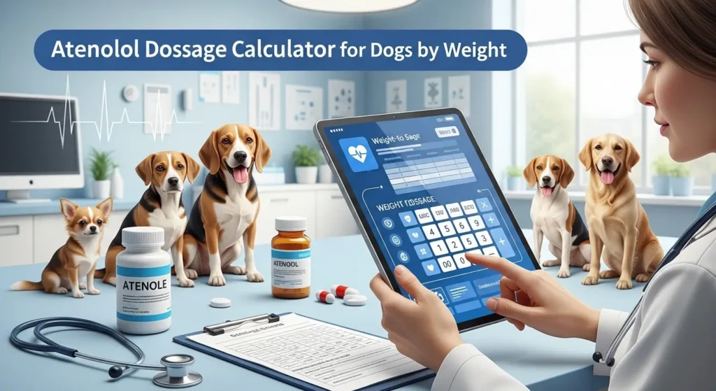 Atenolol Dosage For Dogs Calculator By Weight