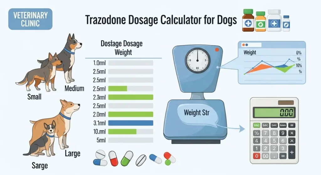 Trazodone Dosage Calculator For Dogs
