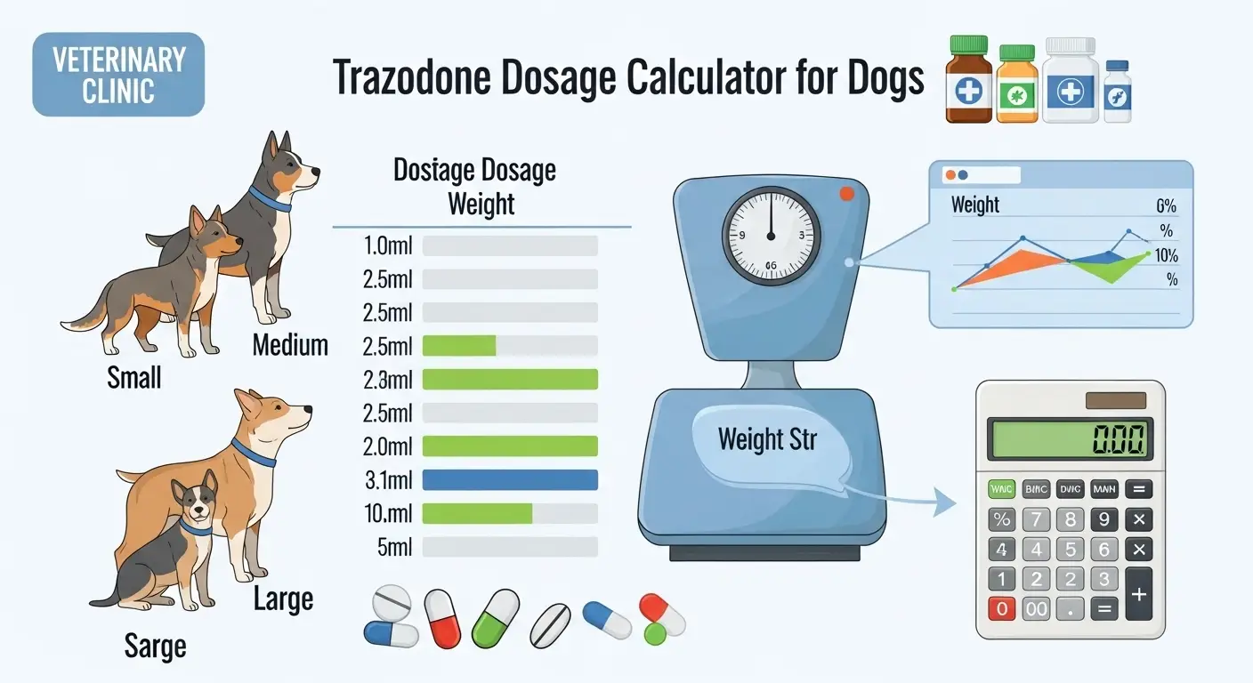 Trazodone Dosage Calculator For Dogs
