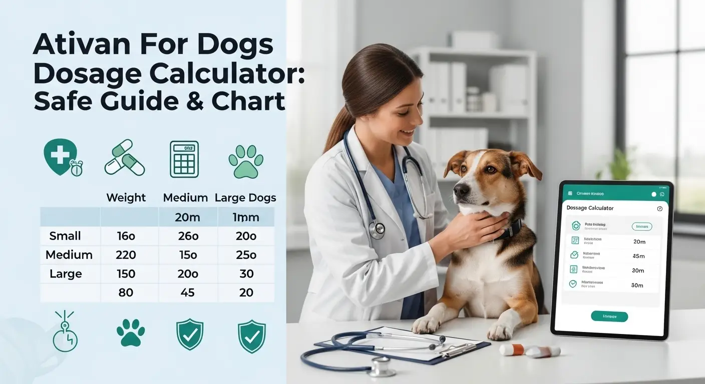Ativan For Dogs Dosage Calculator