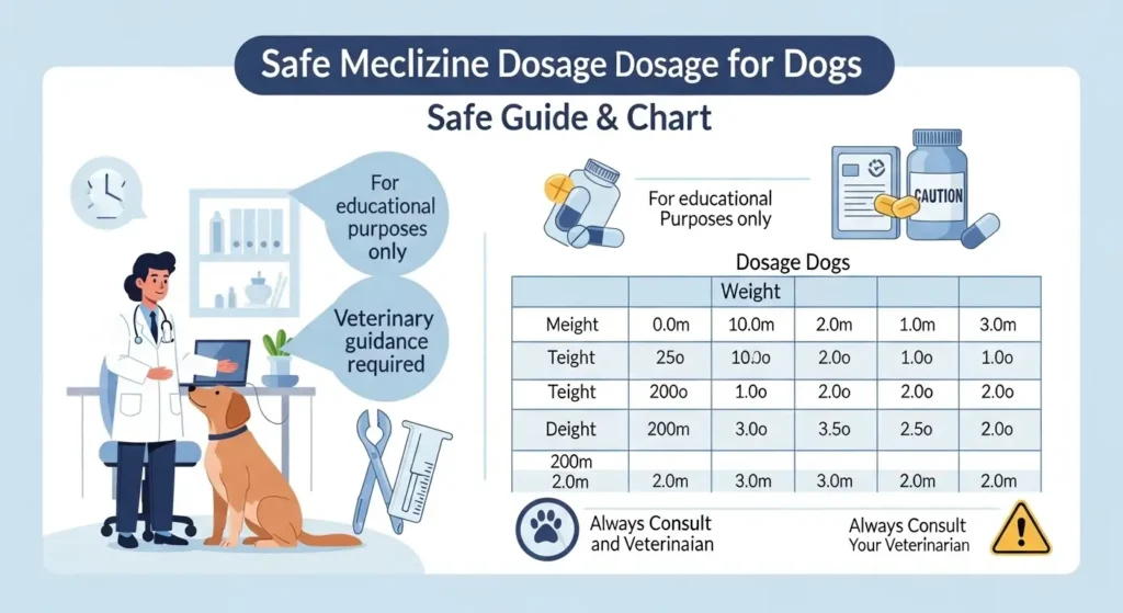 Meclizine Dosage For Dogs calculator