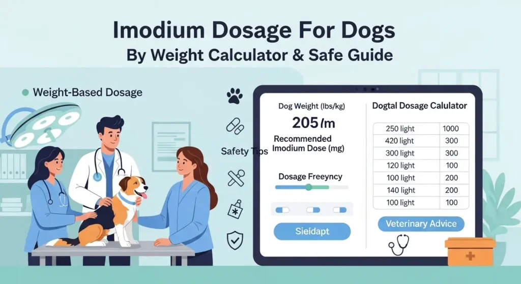 Imodium Dosage For Dogs By Weight Calculator