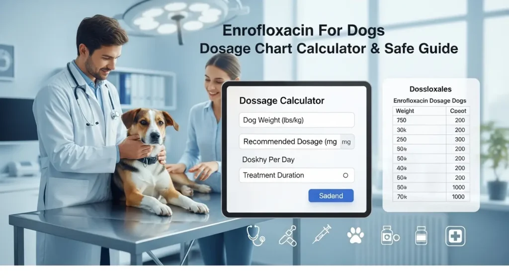 Enrofloxacin For Dogs Dosage Chart Calculator