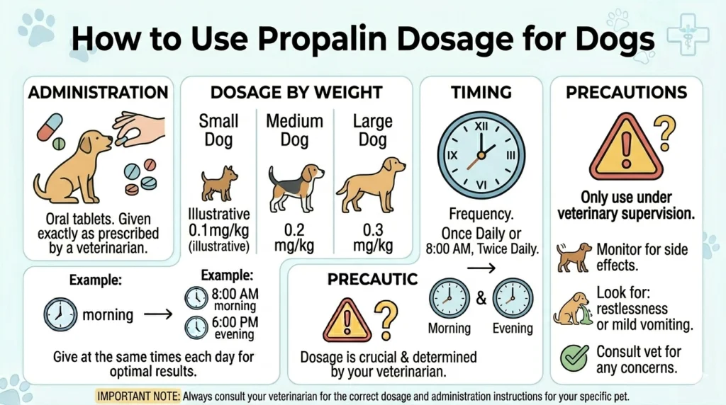 How To Use Propalin Dosage For Dogs