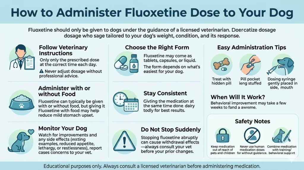 How to Administer Fluoxetine Dose to Your Dog
