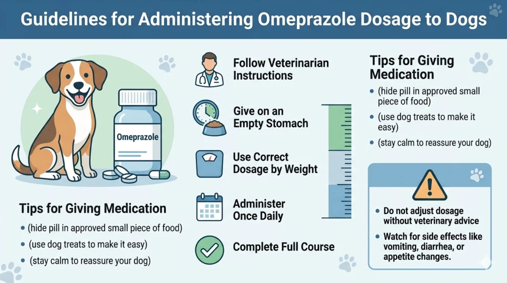 Omeprazole for Dogs Dosage Calculator by Weight