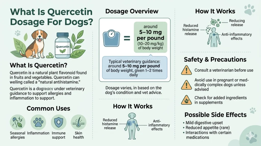 What Is Quercetin Dosage For Dogs?