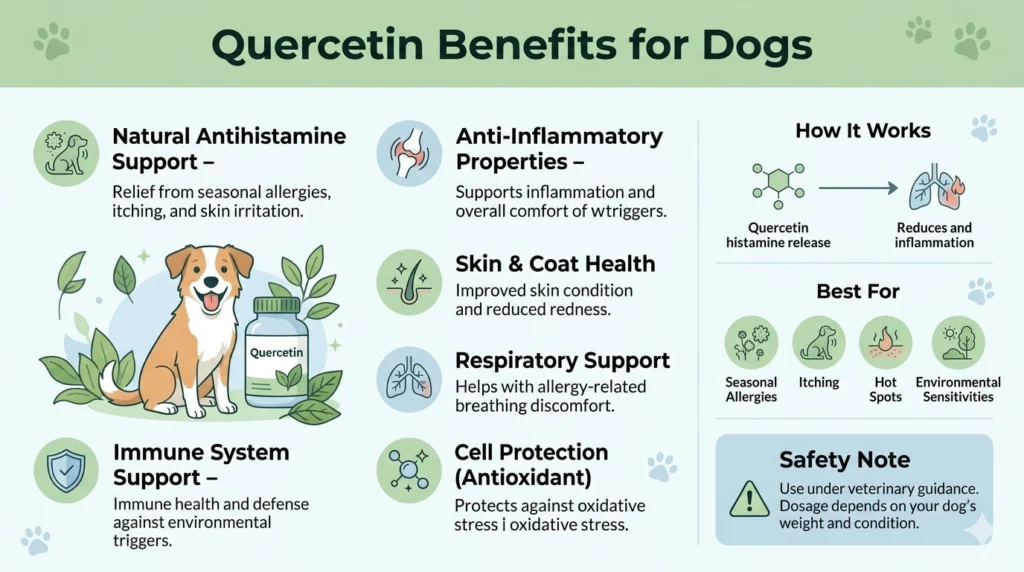 Quercetin Benefits for Dogs