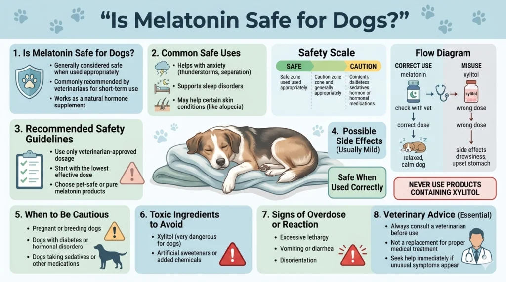 Safety of Melatonin for Dogs