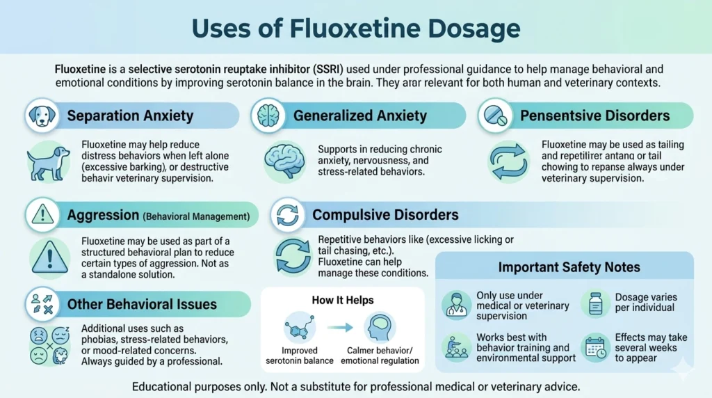 Uses of Fluoxetine Dosage For Dogs