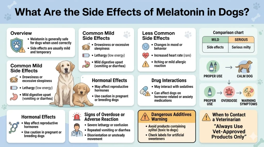 What Are the Side Effects of Melatonin in Dogs