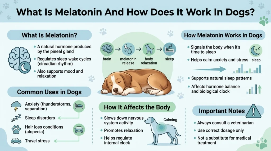 What Is Melatonin And How Does It Work In Dogs