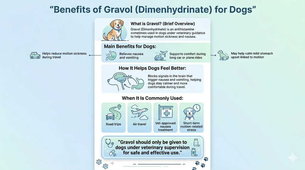 Benefits of Gravol for Dogs