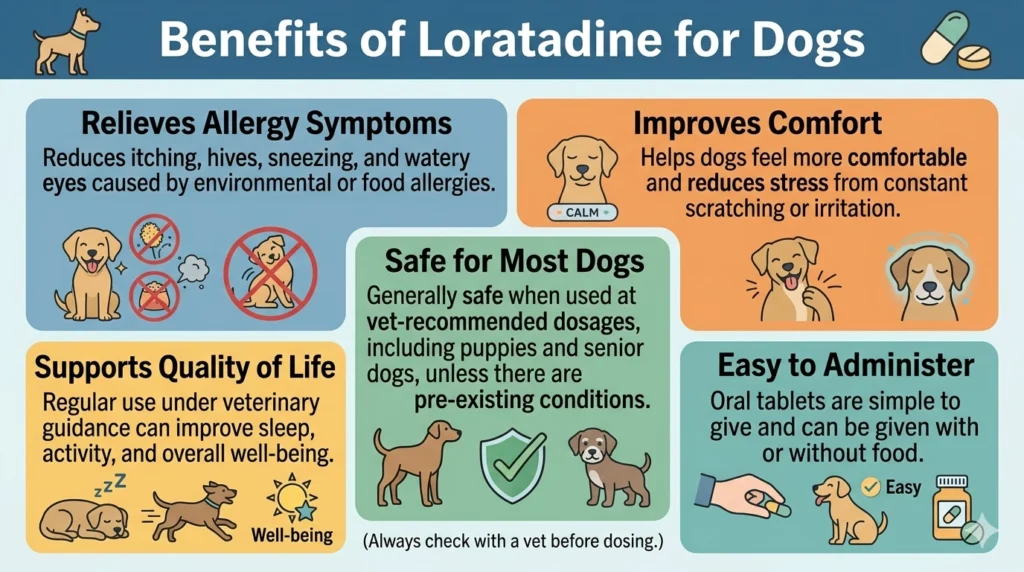 Benefits of Loratadine for Dogs