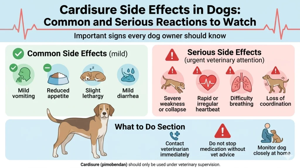 Cardisure Side Effects in Dogs Common and Serious Reactions to Watch