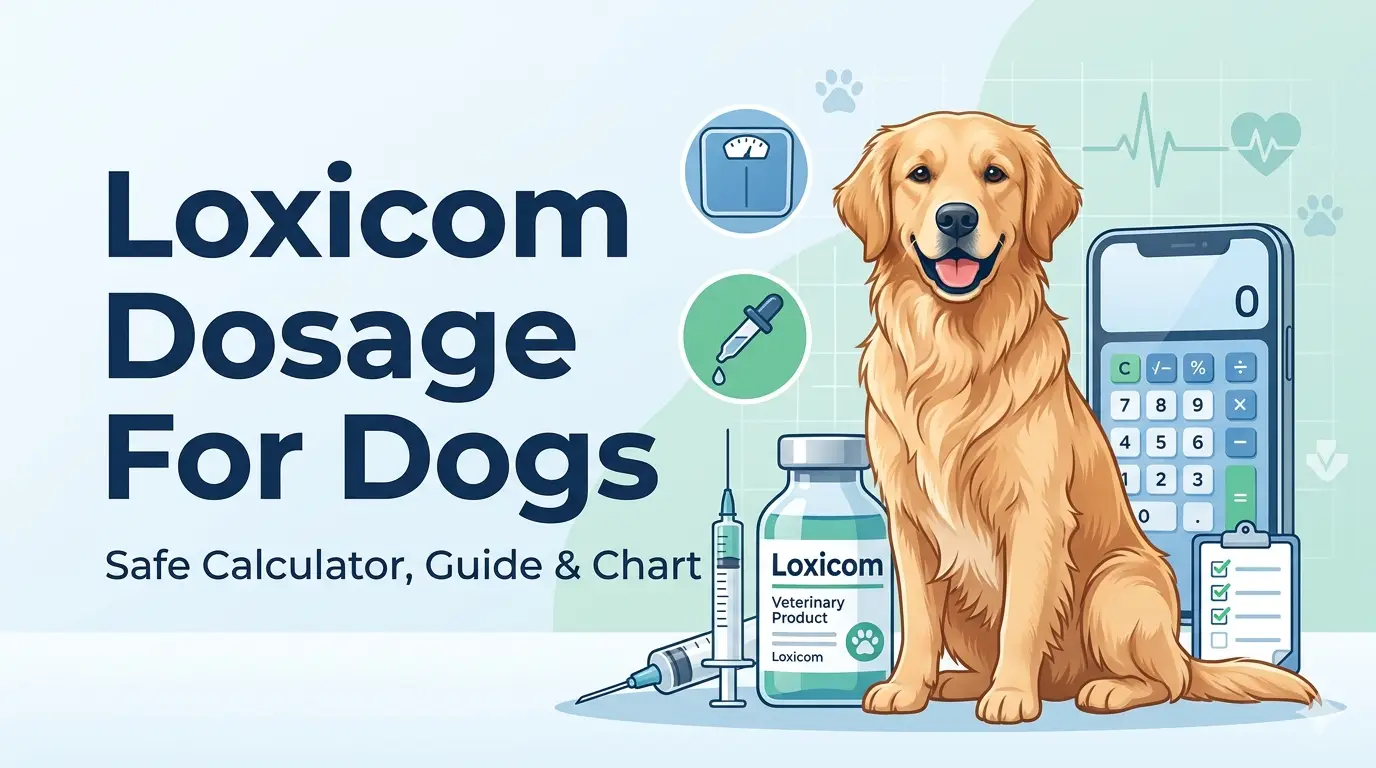 Loxicom Dosage For Dogs Calculator Safe Dosage Guide Chart
