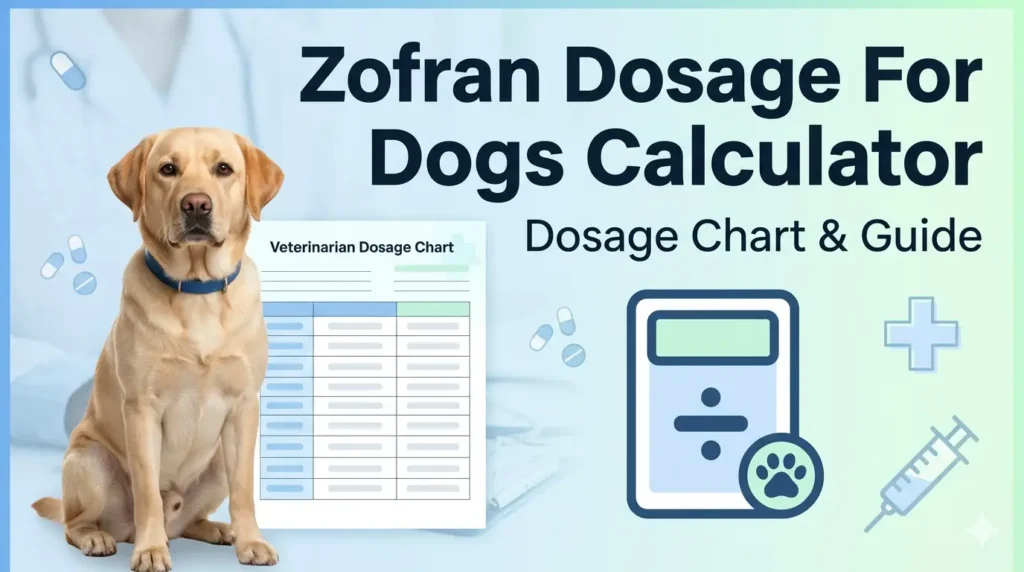 Zofran Dosage For Dogs Calculator