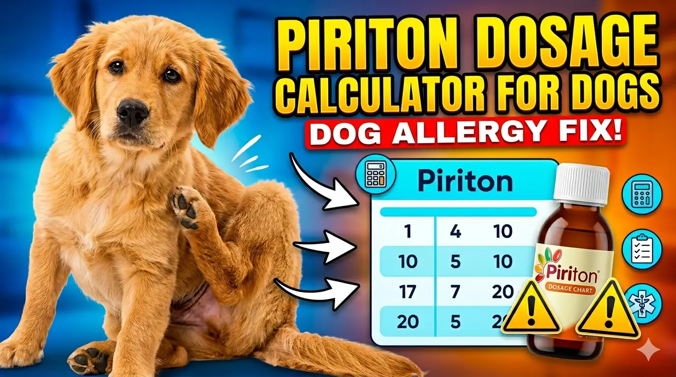 Piriton Dosage For Dogs