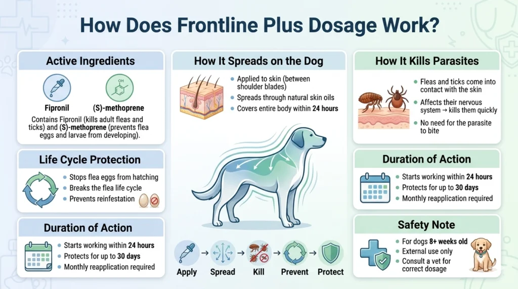 How Does Frontline Plus Dosage Work?