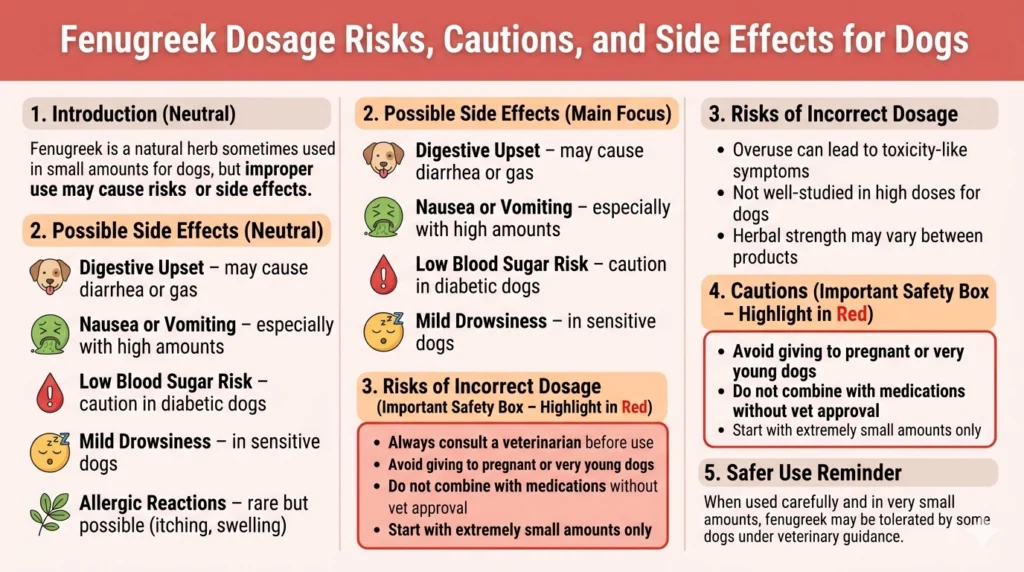 Fenugreek Dosage Risks, Cautions, and Side Effects for Dogs