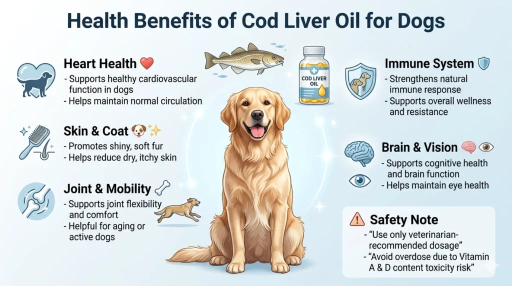 Health Benefits of Cod Liver Oil for Dogs