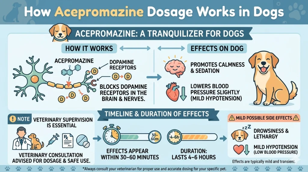 How Acepromazine Dosage Works in Dogs