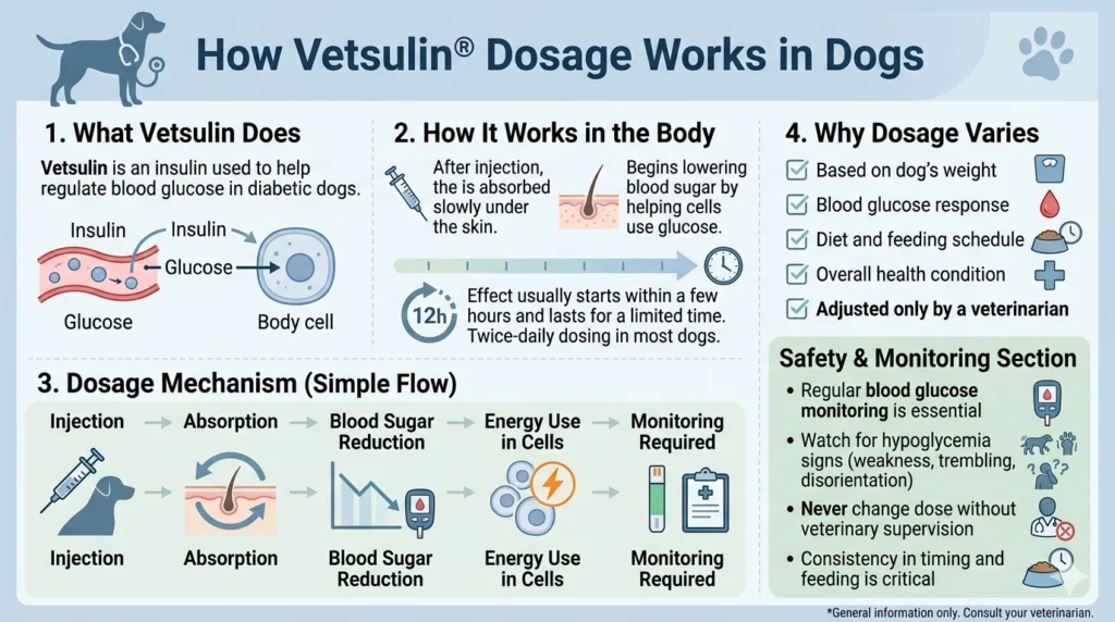 How Vetsulin® Dosage Works
