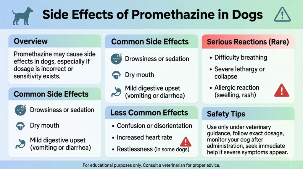 Side Effects of Promethazine in Dogs