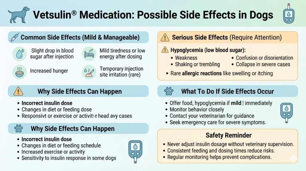 Vetsulin® Medication Possible Side Effects in Dogs