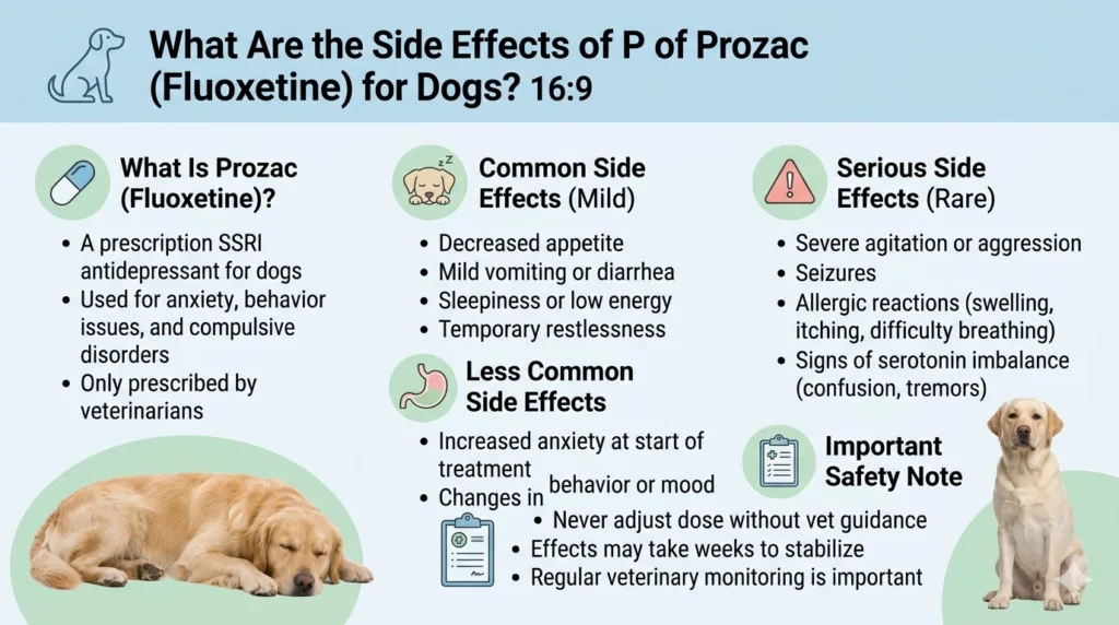 What Are the Side Effects of Prozac (Fluoxetine) for Dogs