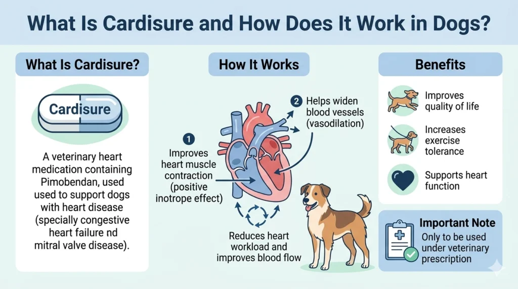 What Is Cardisure and How Does It Work in Dogs