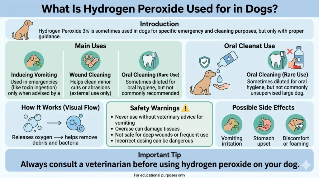What Is Hydrogen Peroxide Used for in Dogs