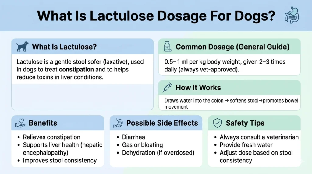 What Is Lactulose Dosage For Dogs