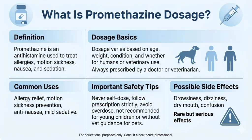 What Is Promethazine Dosage for dogs