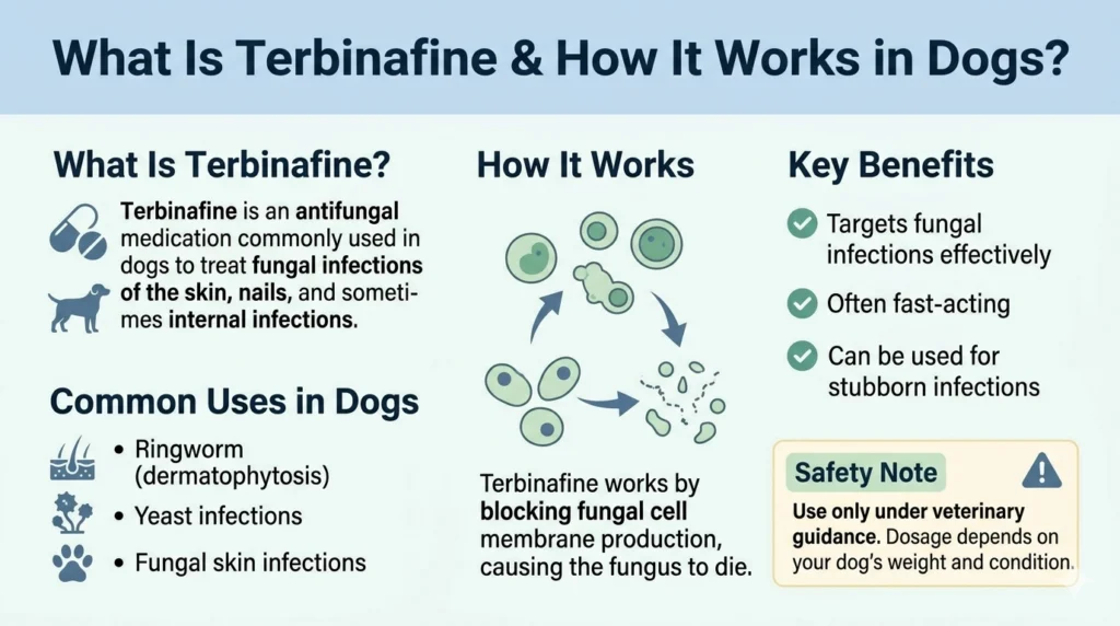 What Is Terbinafine & How It Works in Dogs