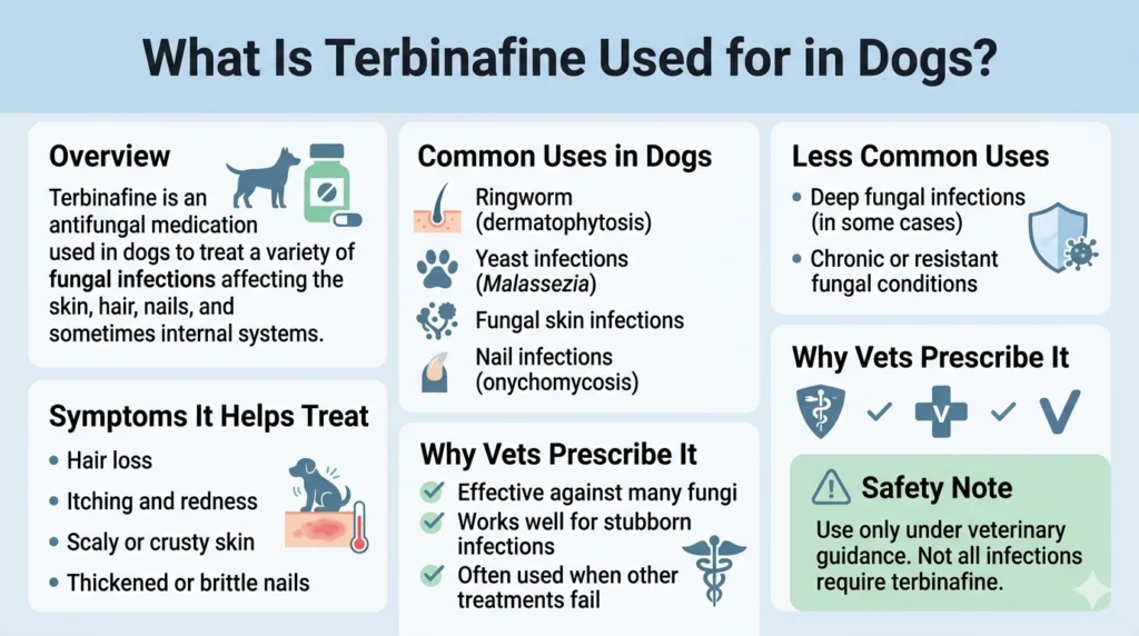 What Is Terbinafine Used for in Dogs