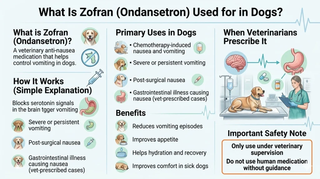 What Is Zofran (Ondansetron) Used for in Dogs