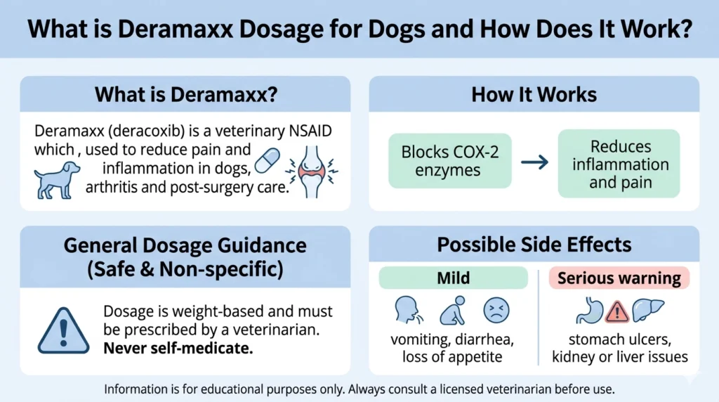 What is Deramaxx Dosage for Dogs and How Does It Work