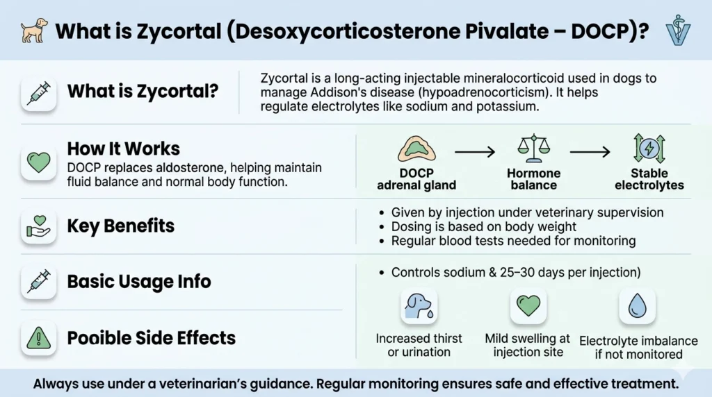 What is Zycortal (Desoxycorticosterone Pivalate – DOCP)