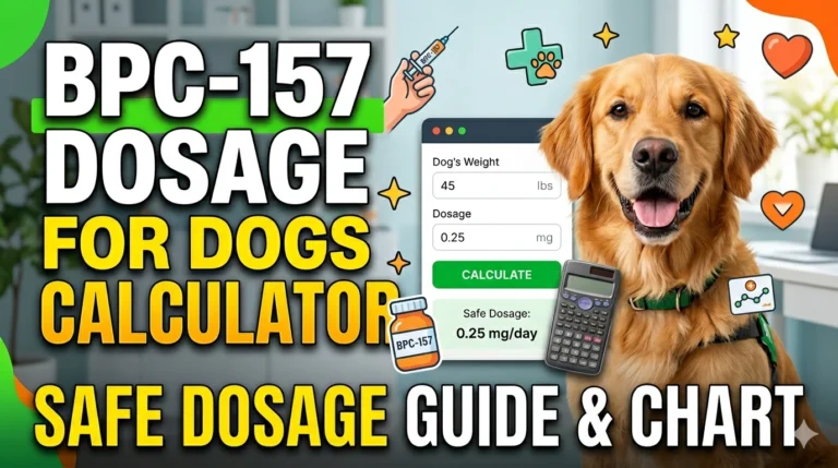 BPC-157 Dosage For Dogs