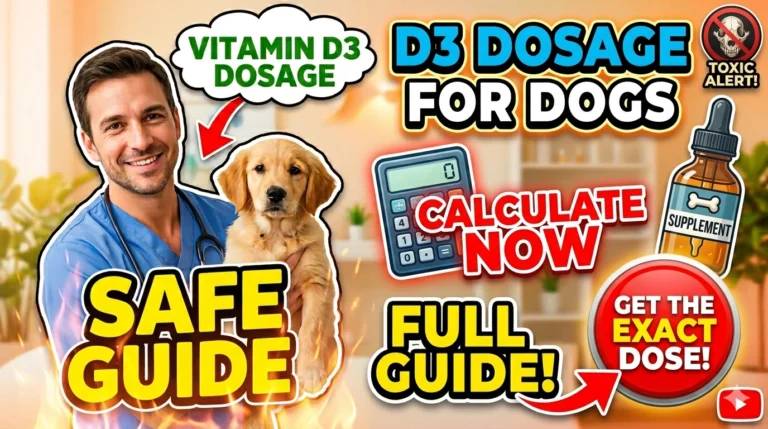 Vitamin D3 Dosage For Dogs