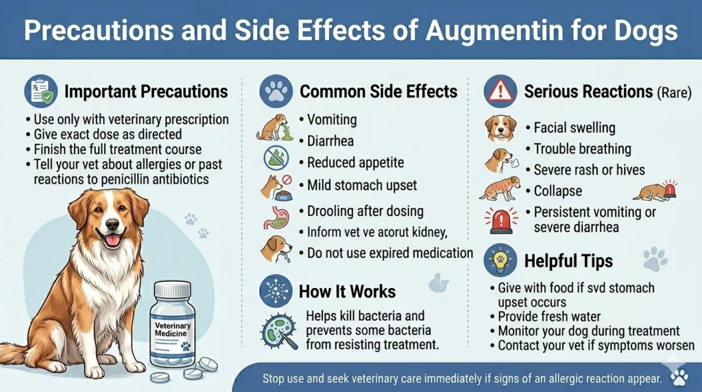 Precautions and Side Effects of Augmentin for Dogs