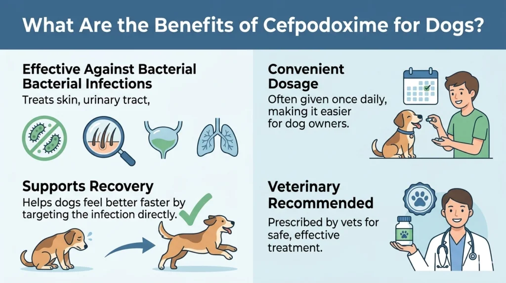 What Are the Benefits of Cefpodoxime for Dogs