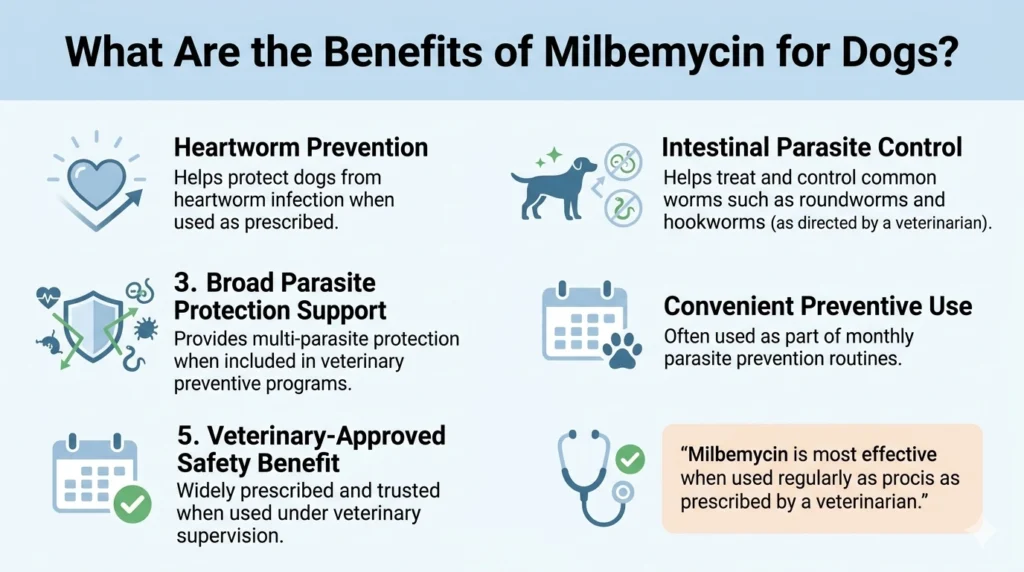 What Are the Benefits of Milbemycin for Dogs?